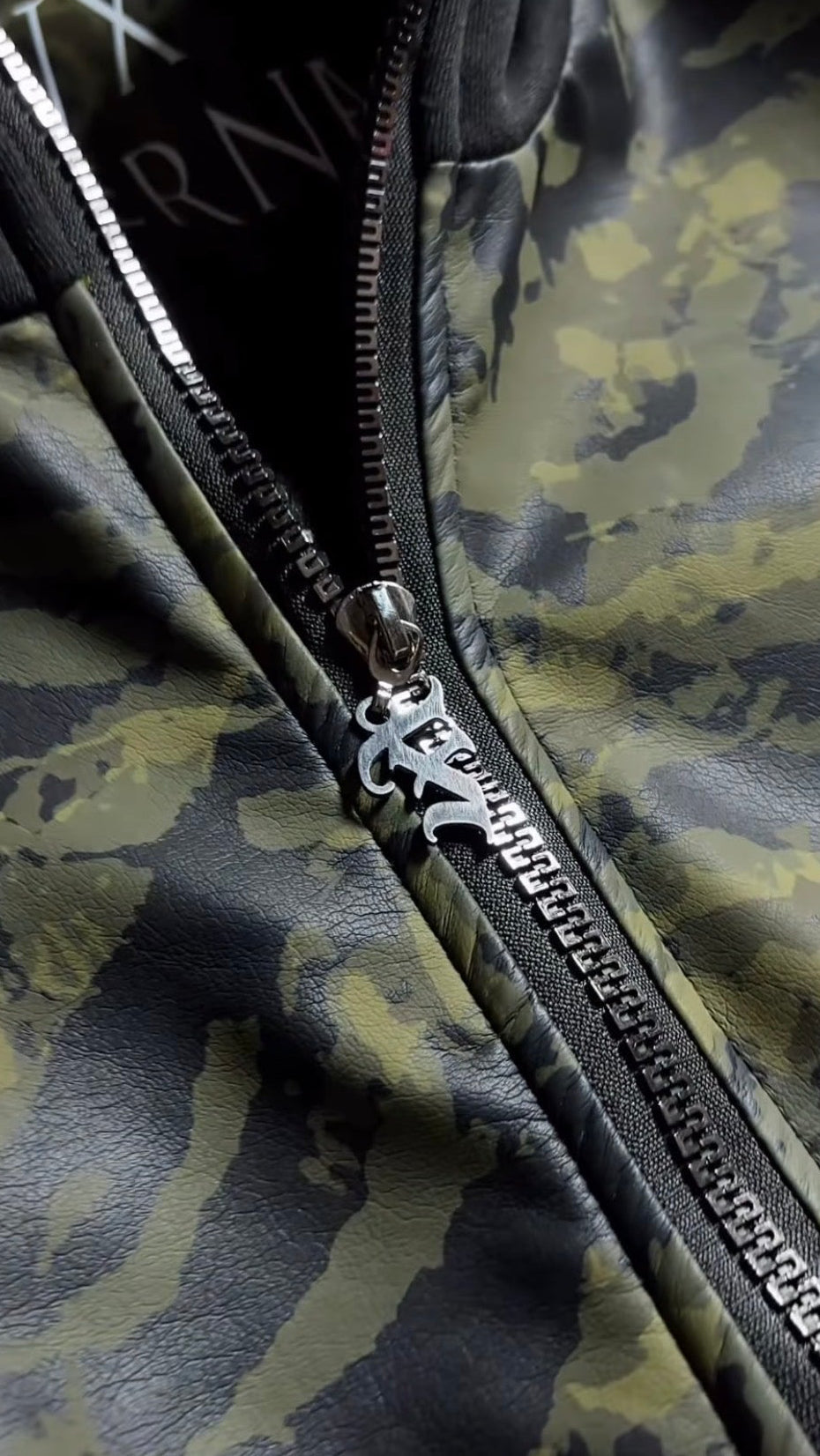 CHAQUETA VERDE MILITAR LVX ETERNA