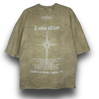 Camiseta Oversize, Acid Wash - FeelDemon