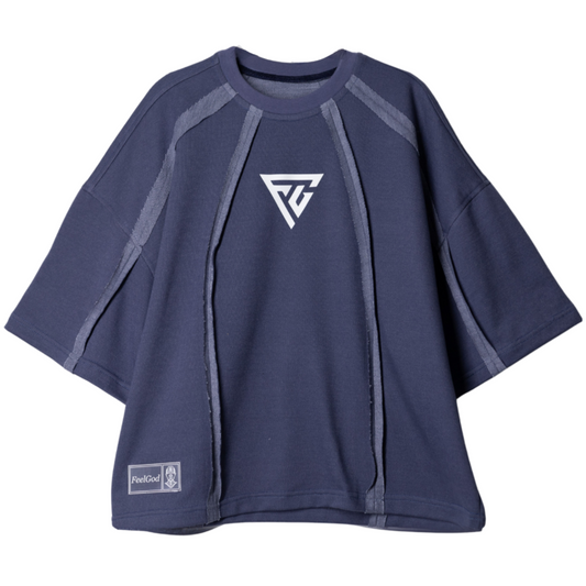 Camiseta boxy fit Costura Elevada.