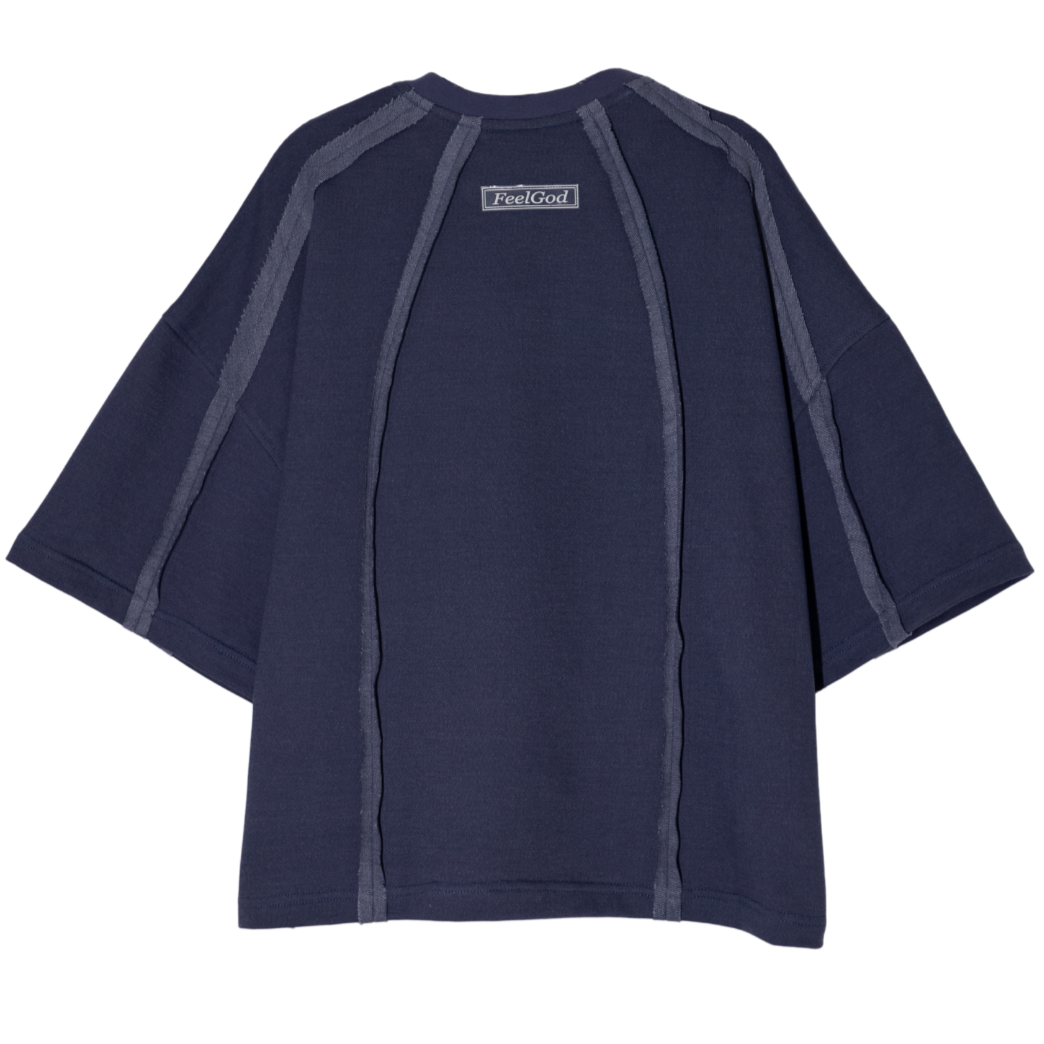 Camiseta boxy fit Costura Elevada.