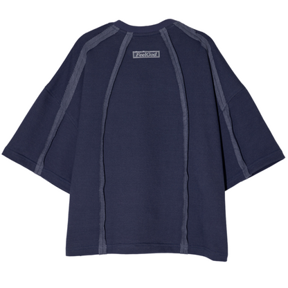 Camiseta boxy fit Costura Elevada.