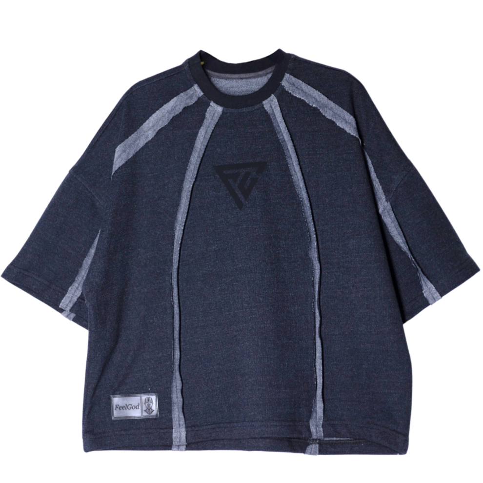 Camiseta boxy fit Costura Elevada.