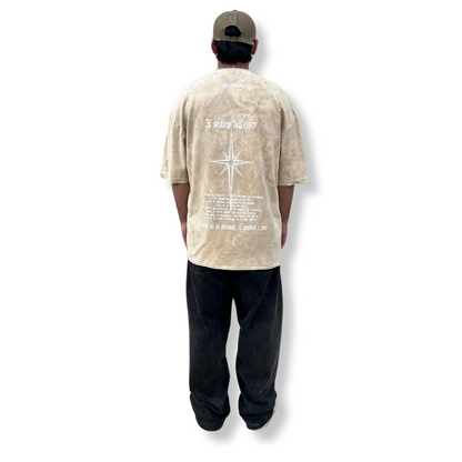 Camiseta Oversize, Acid Wash - FeelDemon