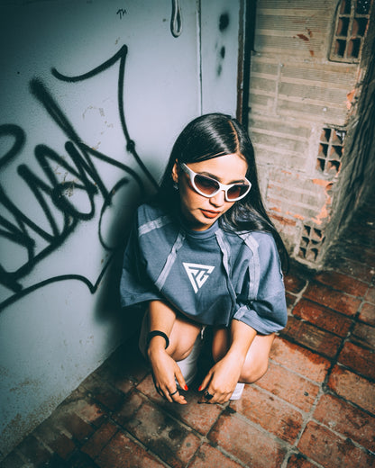 Camiseta boxy fit Costura Elevada.