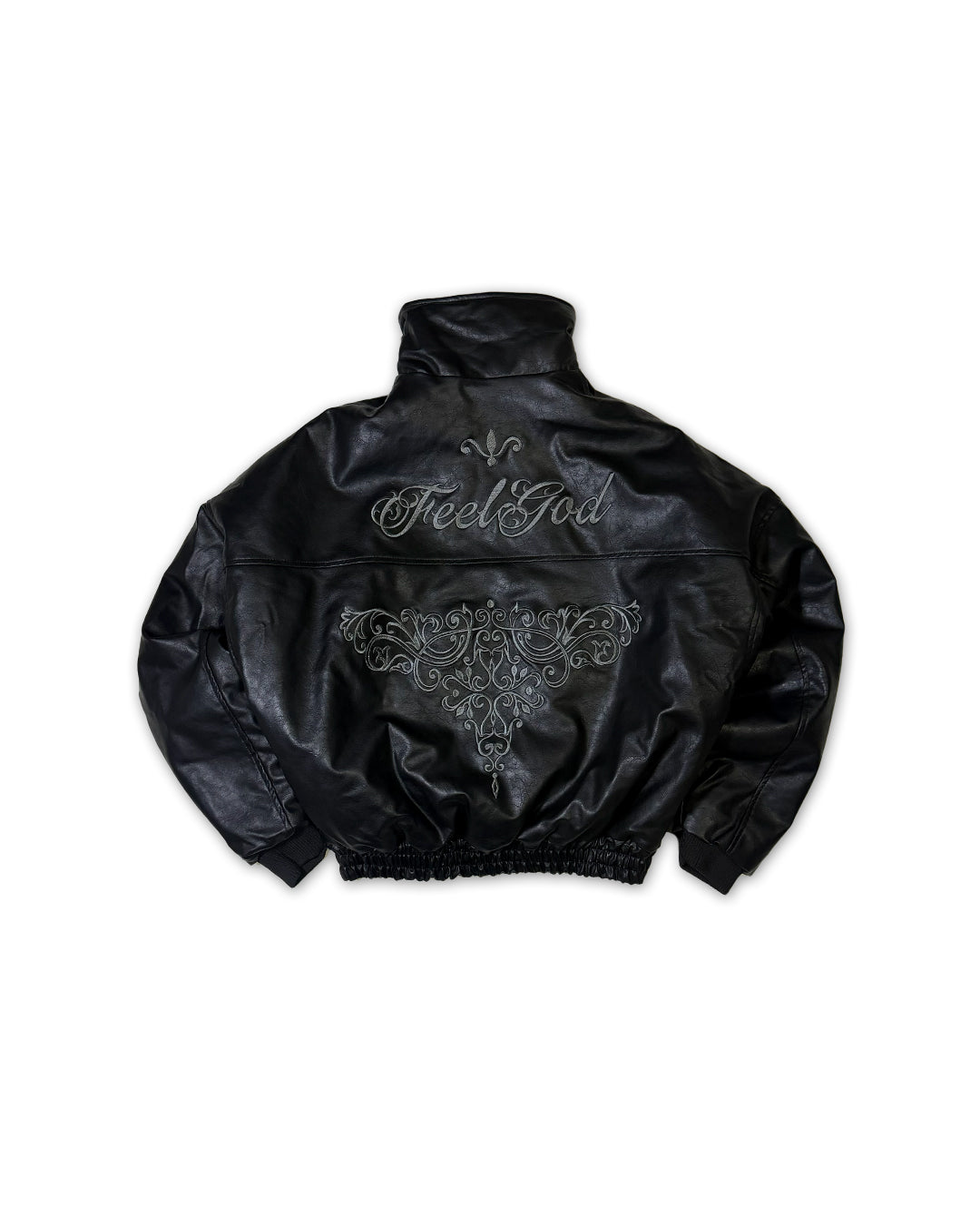 CHAQUETA NEGRA ORNAMENTO