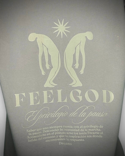 Camiseta Beige Oversize - Dreams Collections