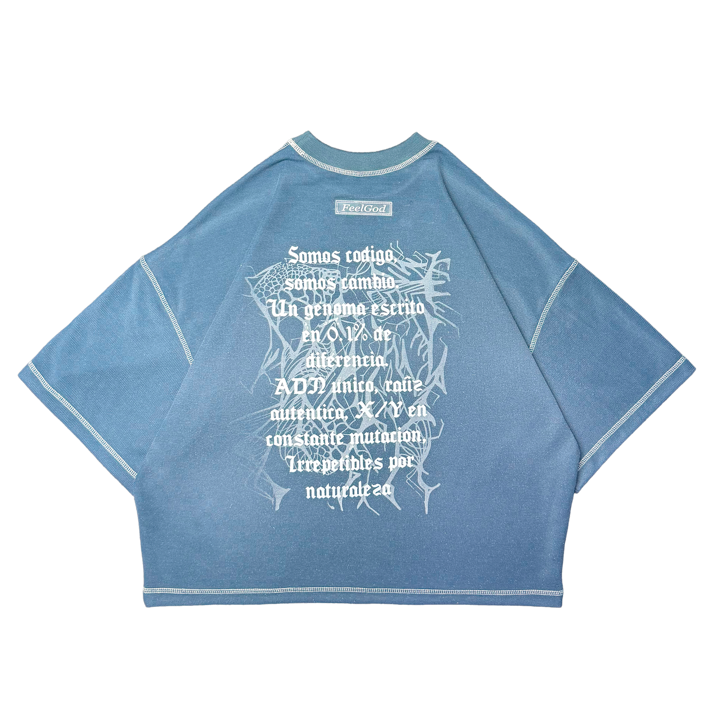 CAMISETA GENOMA AZUL