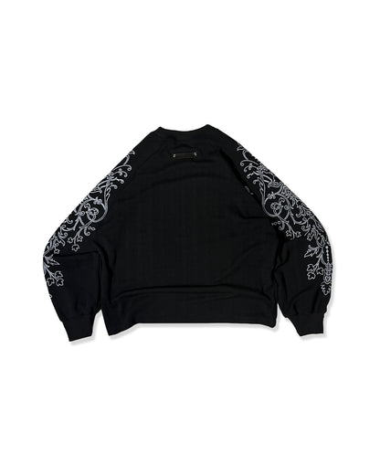 LONG SLEEVE ORNAMENTO — NEGRA