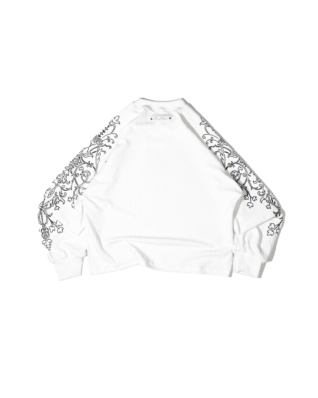 LONG SLEEVE ORNAMENTO — BLANCA