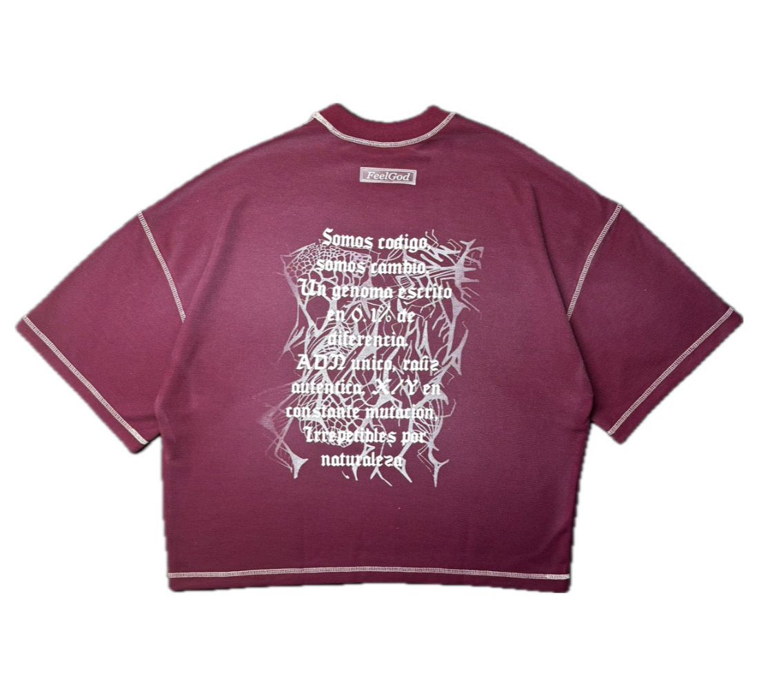 CAMISETA GENOMA VINOTINTO.