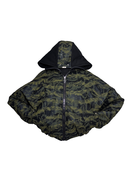 CHAQUETA VERDE MILITAR LVX ETERNA