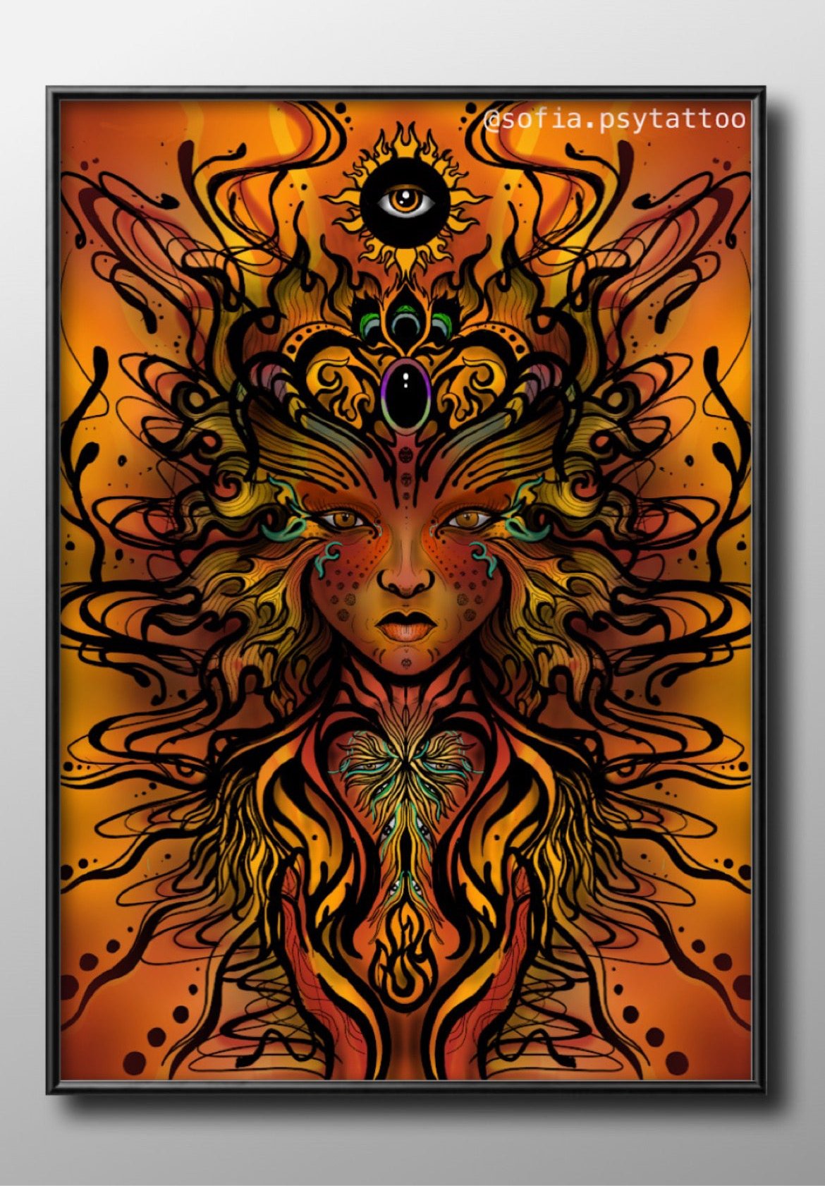 Print Diosa De Fuego x Sofíapsytatto