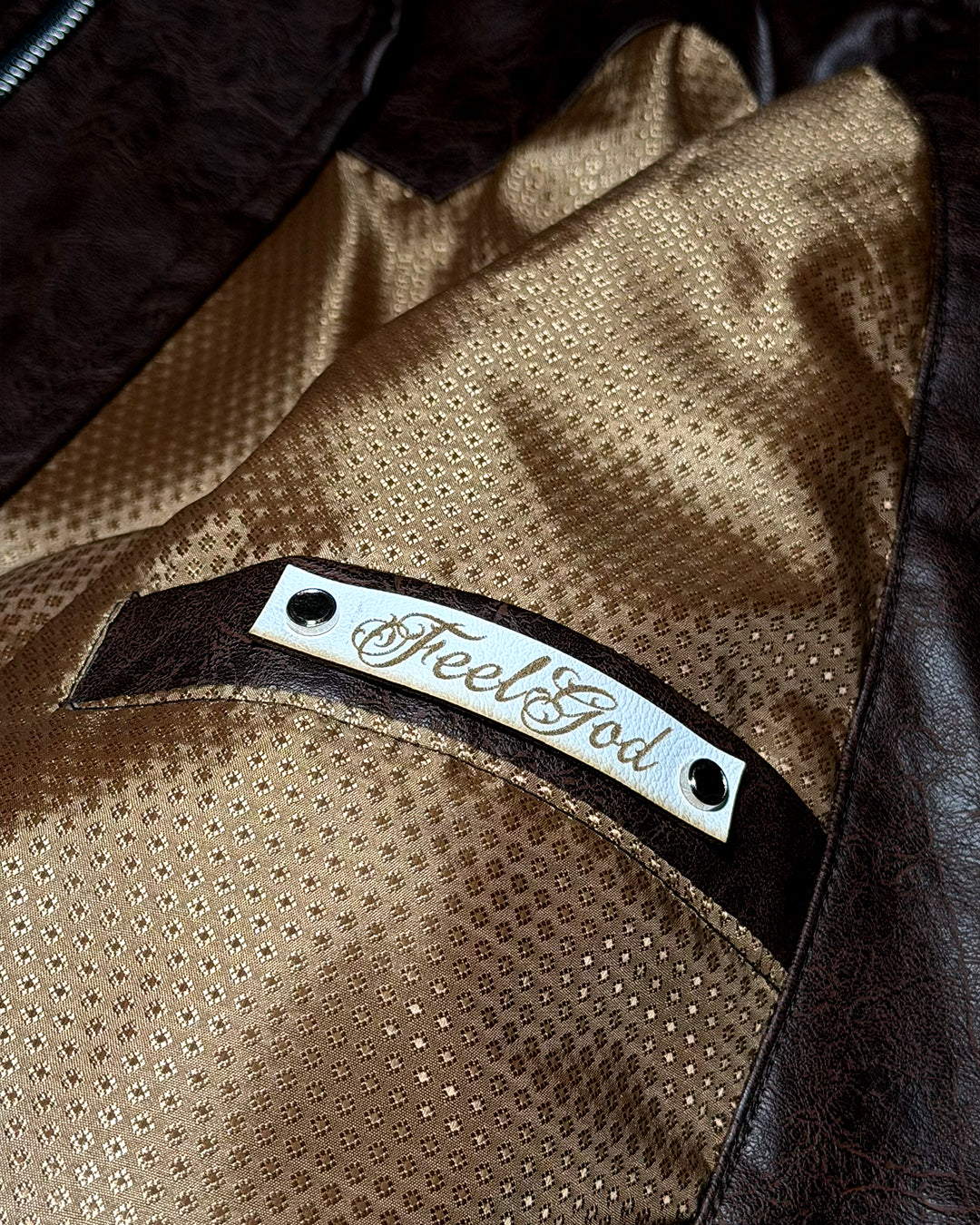 CHAQUETA CAFE ORNAMENTO