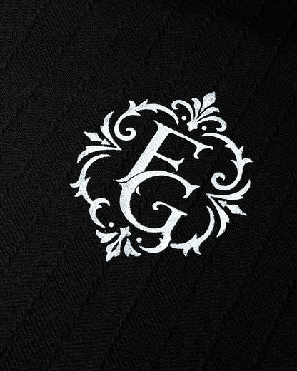 BLUSA ORNAMENTO — NEGRA