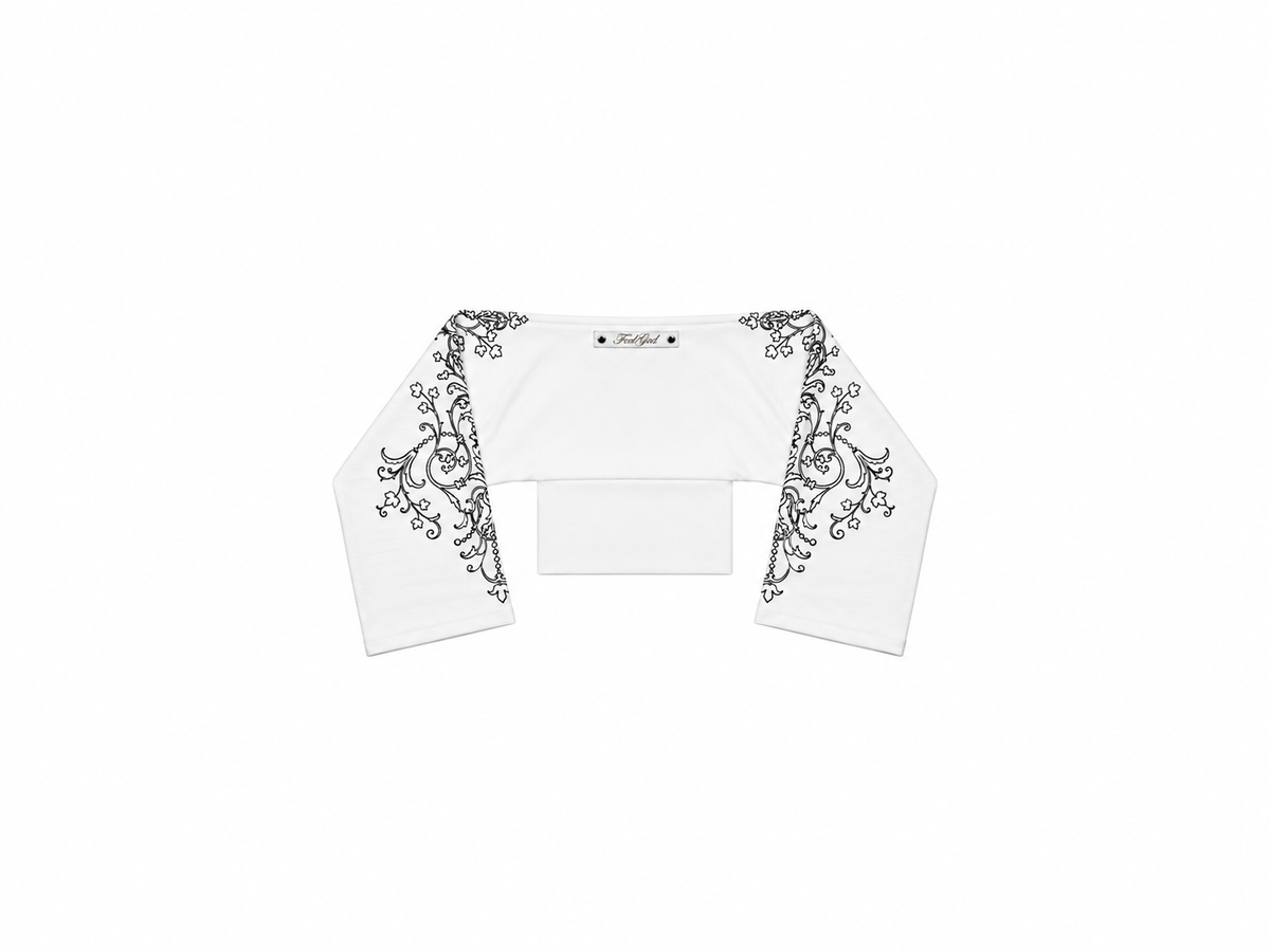 BLUSA ORNAMENTO — BLANCA