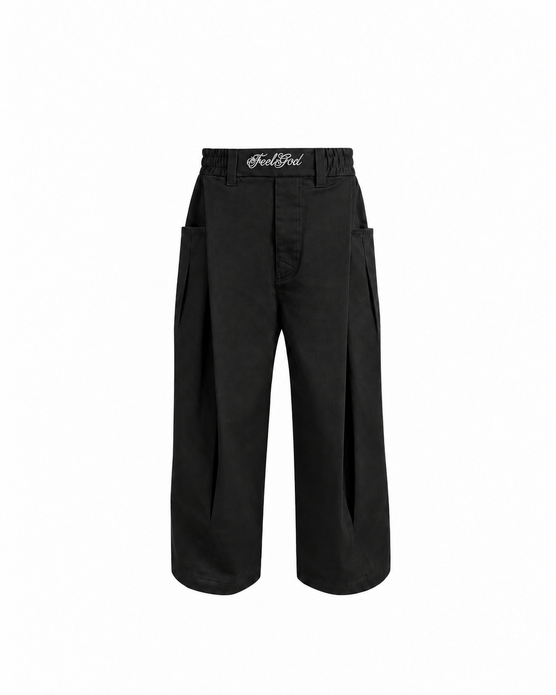 PANTALÓN ORNAMENTO — NEGRO