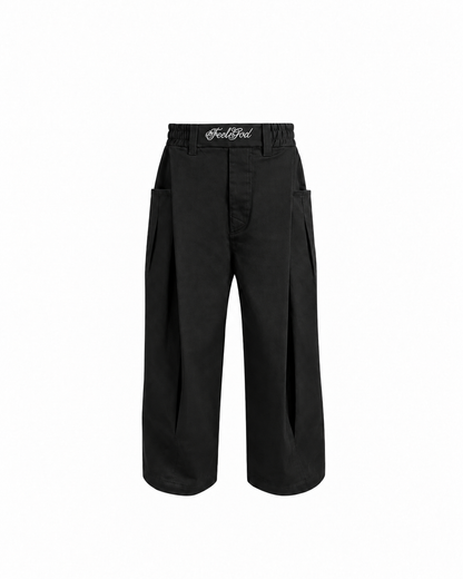 PANTALÓN ORNAMENTO — NEGRO